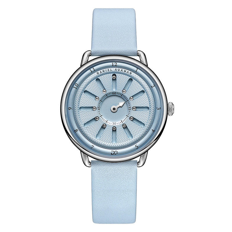 Daniel Gorman Gravity Series watch featuring a magnetic steel ball time display and futuristic design.