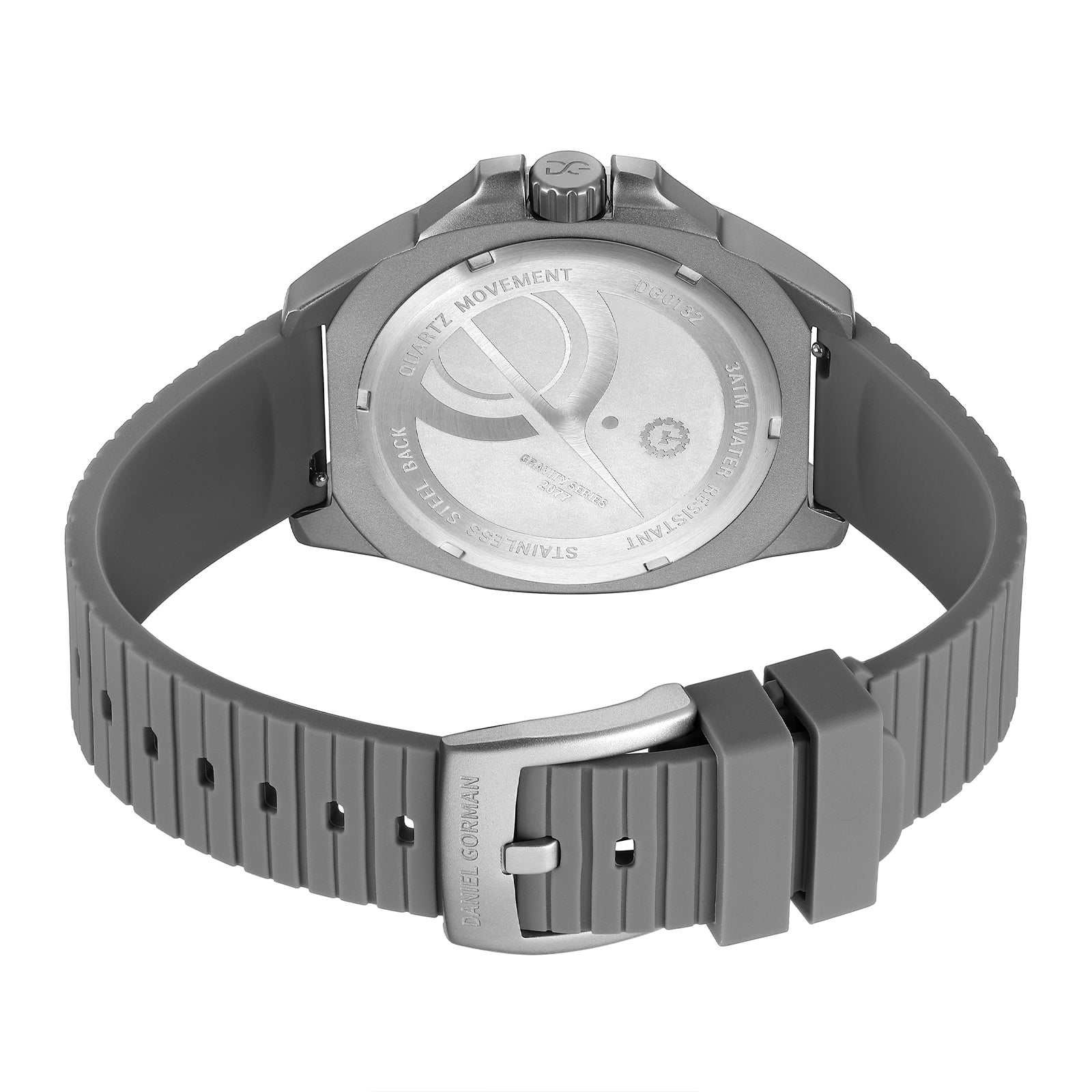 Daniel Gorman Mars red retro-futuristic watch featuring sci-fi inspired design and precision craftsmanship.