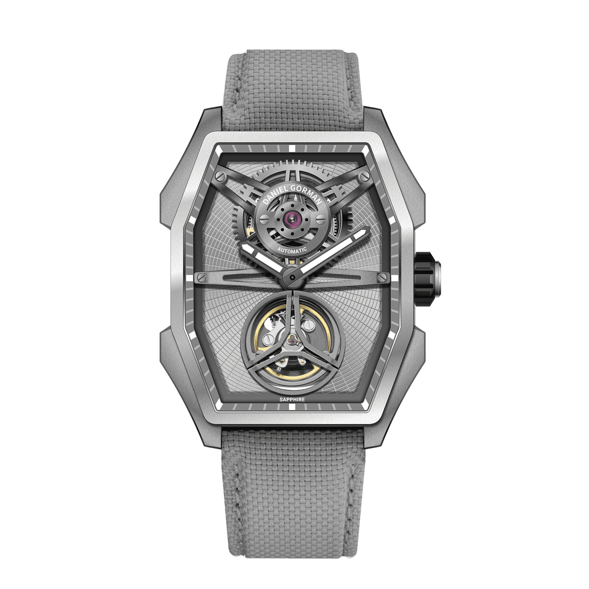 Daniel Gorman Inner Earth Series Anisotropy.SS watch with sapphire glass