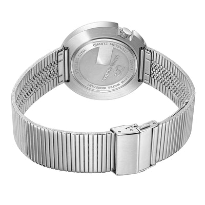 Daniel Gorman Grit Geometry Milan quartz watch featuring a minimalist geometric design with interchangeable dial system and refined modern aesthetics.