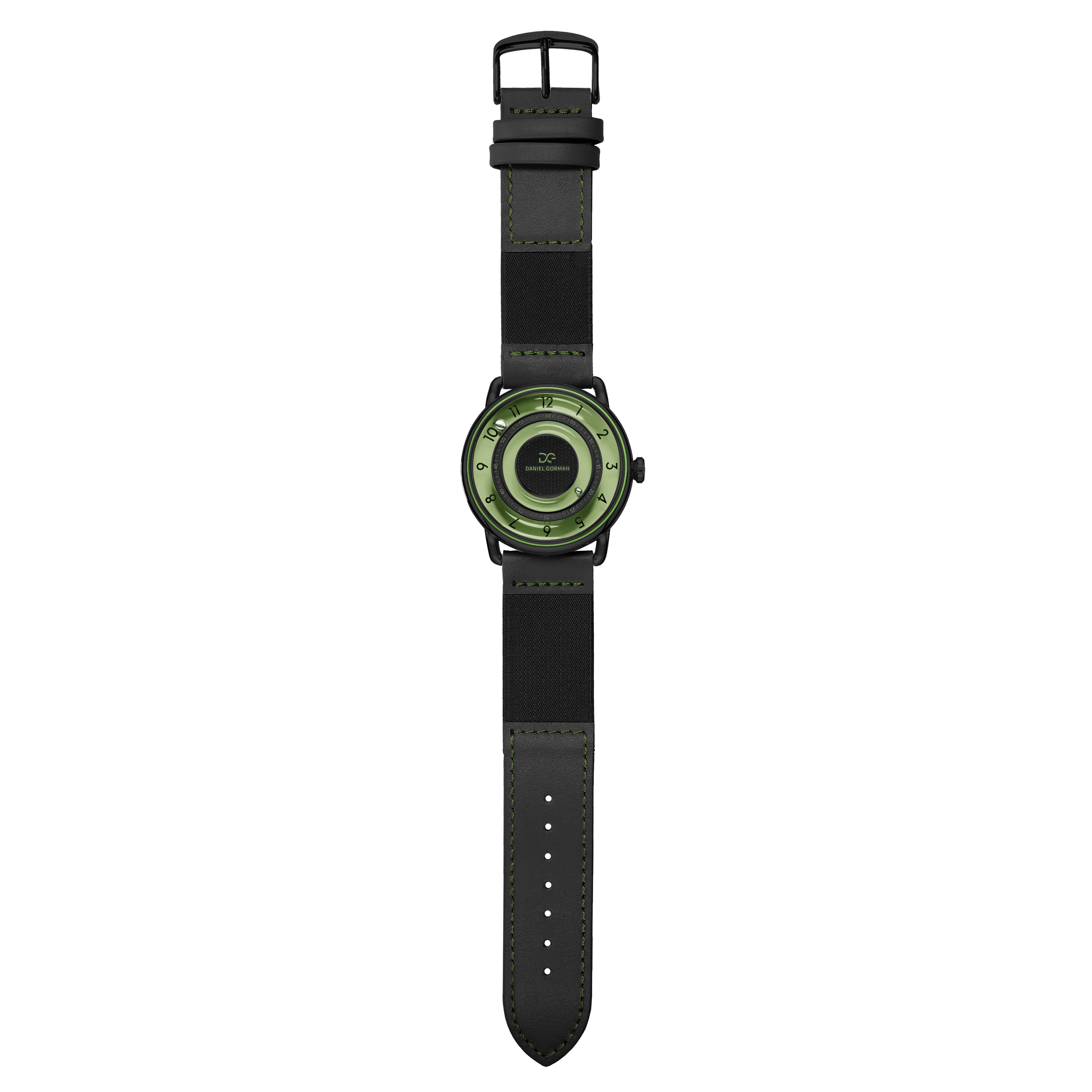 Groman® Quartz-Uhr der Gravity-Serie – Magnetische Schwebzeiger