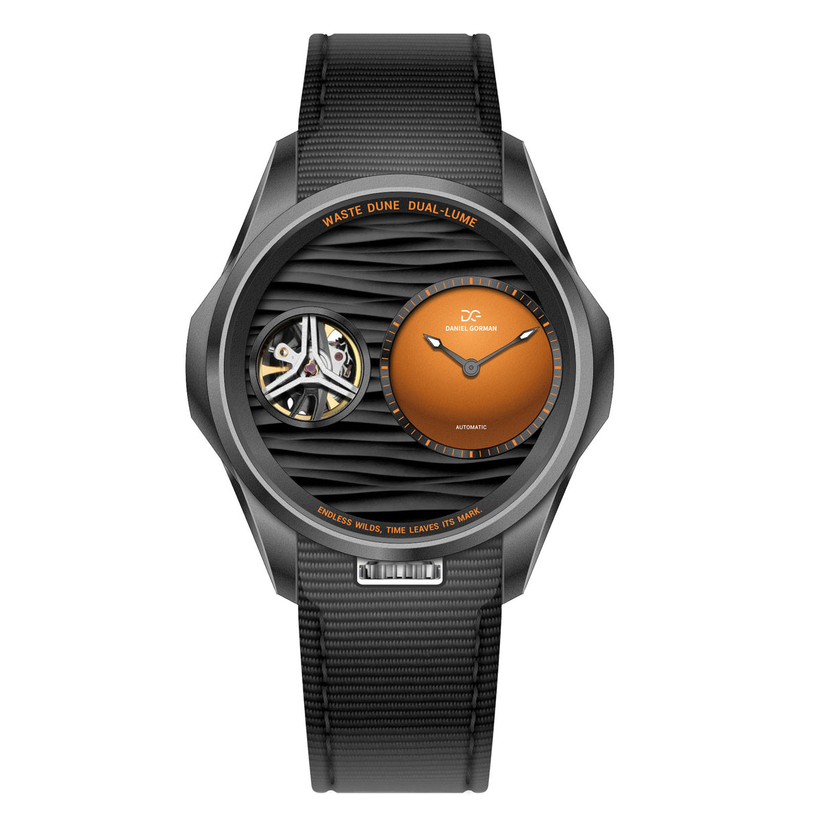 Daniel Gorman Desert Series Singing Sand.KO watch front view
