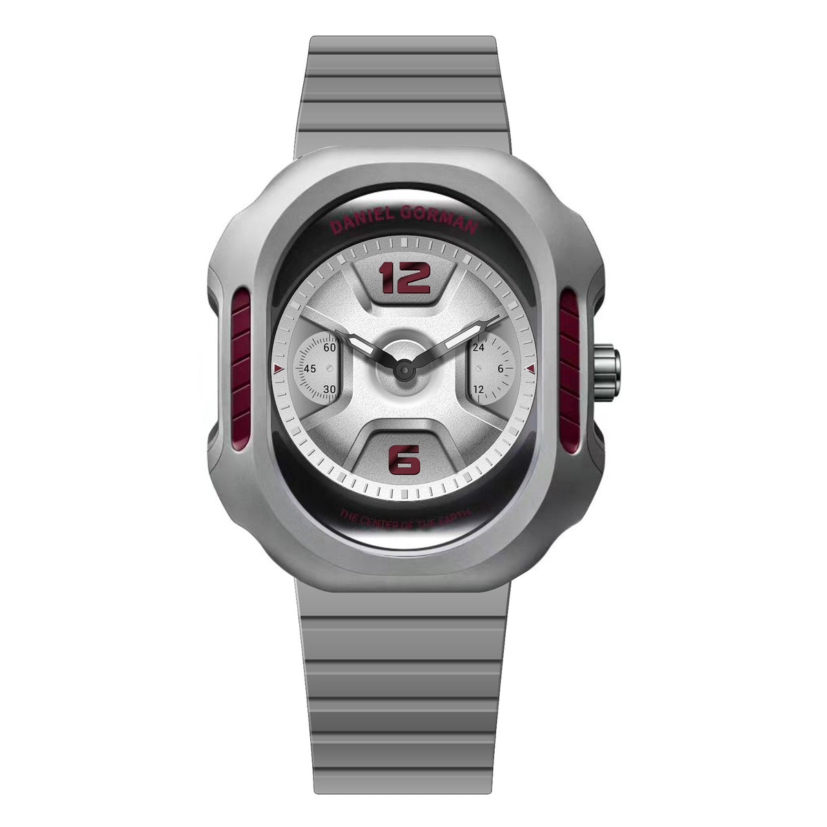 Daniel Gorman Earth Core Series Moho.SR watch front view