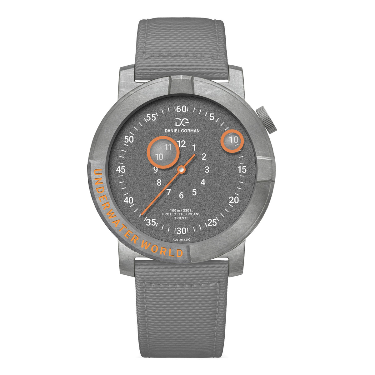 Daniel Gorman Ocean Series Trieste.QQ watch front view